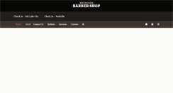 Desktop Screenshot of bluesbarbershop.com