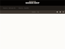 Tablet Screenshot of bluesbarbershop.com